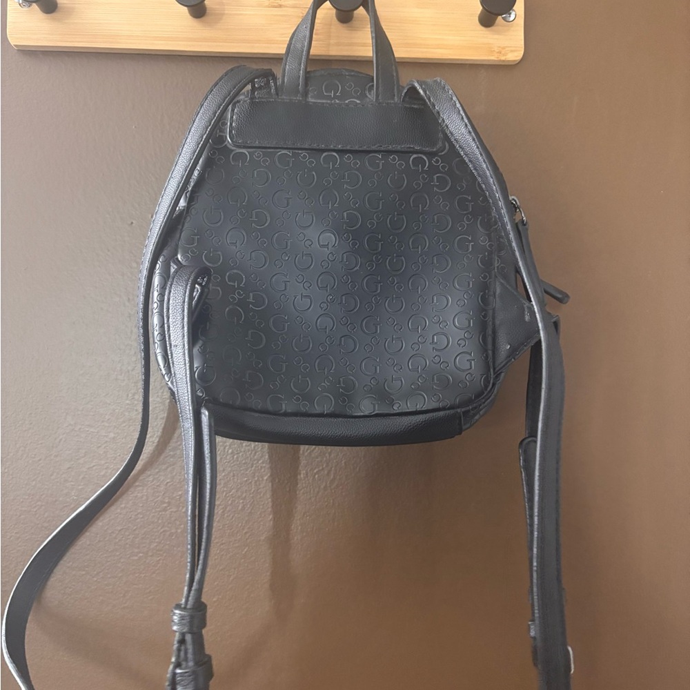 GUESS Black Mini Backpack - Picture 5 of 5